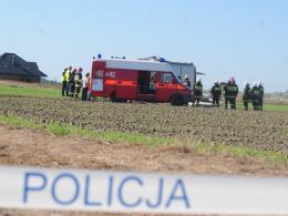 Pod Nysą spadła awionetka, dwie osoby nie żyją