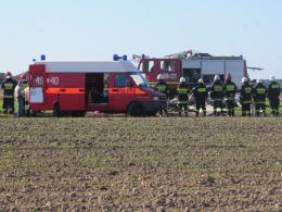 Pod Nysą spadła awionetka, dwie osoby nie żyją