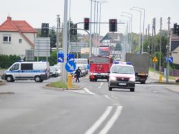 "45" w kierunku Kluczborka już przejezdna