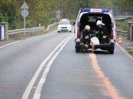 "45" w kierunku Kluczborka już przejezdna
