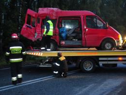Śmiertelny wypadek pod Kluczborkiem