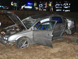 Opel dachował w Zawadzie