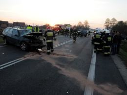7 osób poszkodowanych po wypadku na obwodnicy Opola