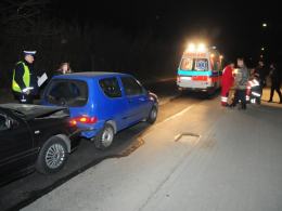 Pijany kierowca spowodował wypadek i uciekł z miejsca zdarzenia