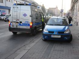 Zderzenie na skrzyżowaniu w centrum Opola