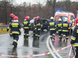 Śmiertelny wypadek w Skarbiszowie, trasa Opole-Brzeg już przejezdna
