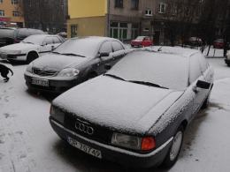 Pierwszy śnieg na Opolszczyźnie