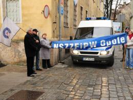Do akcji protestacyjnej przyłączyły się inne służby mundurowe, m.in. straż więzienna.