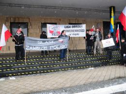 Protestują przeciwko stowarzyszeniu Ślązaków