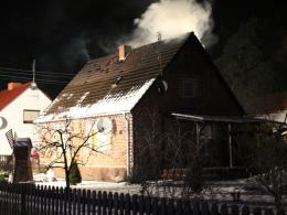 8 zastępów straży gasiło pożar w Grabczoku