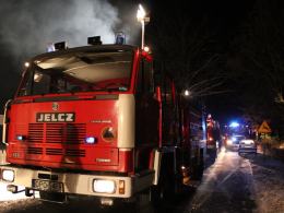 8 zastępów straży gasiło pożar w Grabczoku