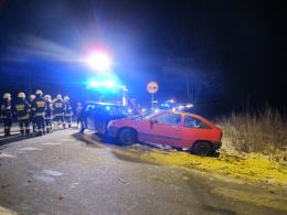 Wypadek na trasie Opole - Strzelce Opolskie
