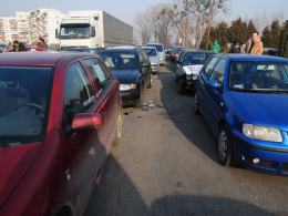 Około 300 aut blokowało autostradę. Kierowcy protestują