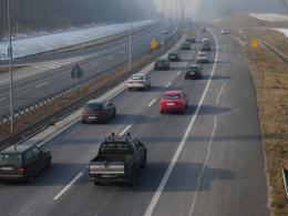 Około 300 aut blokowało autostradę. Kierowcy protestują