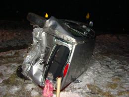 Trzy osoby ranne po zderzeniu na autostradzie