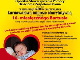 Charytatywny bal dla Bartusia