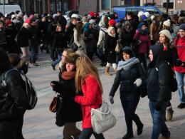 Maturzyści zatańczyli poloneza na Rynku