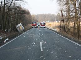 Kierowca ciężarówki zginął na trasie Kluczbork-Olesno