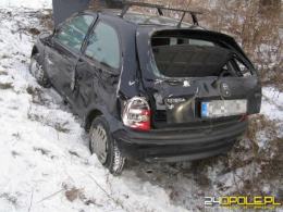Pijany mężczyzna po imprezie ukradł auto i je rozbił