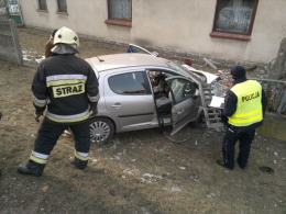 Zawada pod Opolem. Sarna, która wbiegła na jezdnię spowodowała wypadek, w którym ucierpiały dwie osoby. Zwierzę padło po tym jak uderzyło w samochód, przeleciało przez przednią szybę a następnie wylądowało w bagażniku.