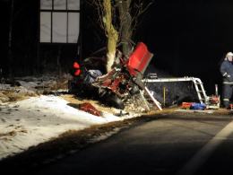 Tragiczny wypadek w drodze z walentynek