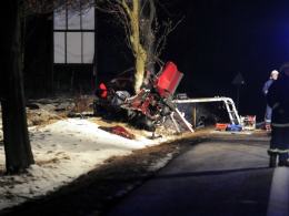 Tragiczny wypadek w drodze z walentynek