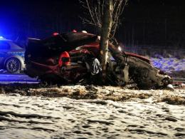 Tragiczny wypadek w drodze z walentynek