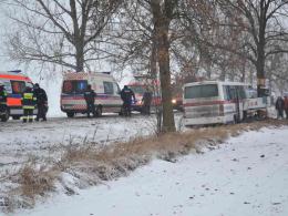 Poważny wypadek autobusu pod Brzegiem