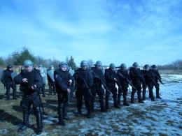 Policjanci ćwiczą przed Euro 2012