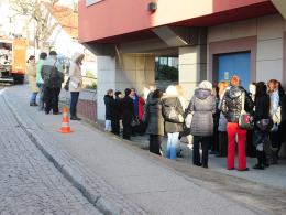 Ewakuacja pracowników w opolskim PZU