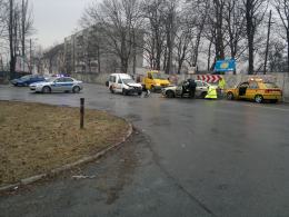 Wypadek na skrzyżowaniu ulic 1 Maja i Rejtana
