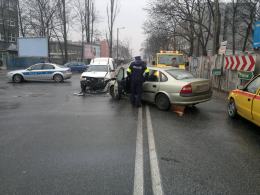 Wypadek na skrzyżowaniu ulic 1 Maja i Rejtana