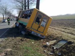 11 osób rannych po zderzeniu autobusu i ciężarówki