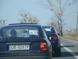 Protest mniej liczny, ale równie dokuczliwy