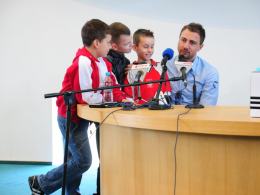 Dudek opowiadał uczniom opolskich szkół o swojej karierze a także o EURO2012.