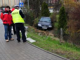 Zderzenie na Zaodrzu, uszkodzona skrzynka energetyczna