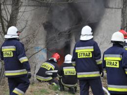 Ogień na poligonie w Winowie