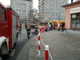Motocyklista wymusił pierwszeństwo na rondzie
