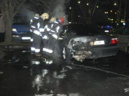 W Opolu spłonęło kolejne BMW