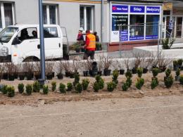 Fontanna przy placu Piłsudskiego wciąż niegotowa