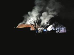 10 zastępów straży gasiło pożar w Raszowej