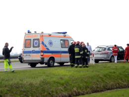 Zepsuła się karetka, wioząca chorego. Wezwano śmigłowiec
