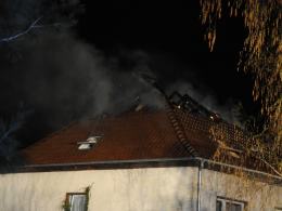 Płonie dom jednorodzinny w Przysieczy