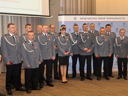 Opolscy policjanci odznaczeni przez ministra