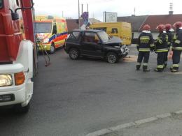 Nie zauważył nowej organizacji ruchu, spowodował wypadek