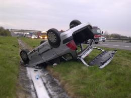 10 osób rannych w karambolu na autostradzie