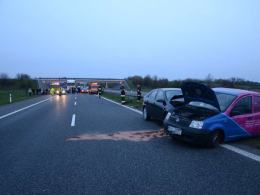 10 osób rannych w karambolu na autostradzie