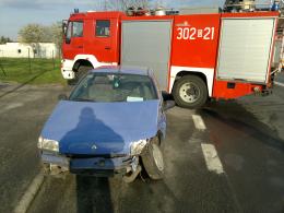 Spowodował wypadek włączając się do ruchu