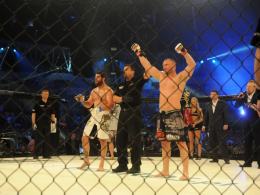 Damian Grabowski triumfiuje na MMA Attack 2