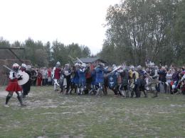 Średniowieczny gród pełen rycerzy z całej Europy